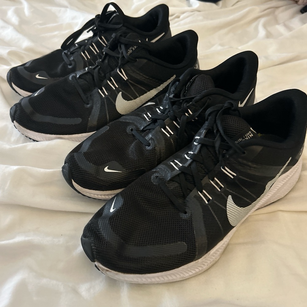 Two pairs of Nike Quest Running Shoes Size 9